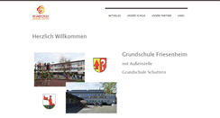 Desktop Screenshot of grundschule-friesenheim.de