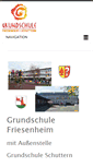 Mobile Screenshot of grundschule-friesenheim.de